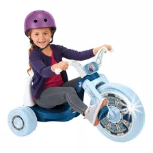 Vehículo Pedal Frozen 2 Triciclo Juguete Niña Azul Montable