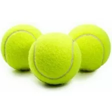 Pelotas De Tennis Paquete 3 Piezas Tenis Calidad Economicas