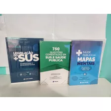 Combo Do Sus : Legislação Do Sus , 750 Questões Do Sus E Mapas Mentais Sus