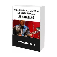 Bateria E Baixo De 4 Músicas Zé Ramalho