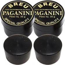 Breu Paganini Preto Violino Viola Kit Com 2