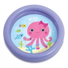 Pileta Infantil Inflable Intex Redonda Pulpo Bebe 61 X 15 Cm