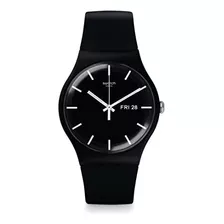 Reloj De Cuarzo Swatch New Gent Bio-sourced Mono Black Again