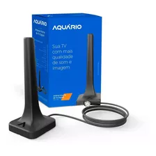 Kit Com 10 Antenas Digital Interna Cabo 2,5m Aquário Dtv-200