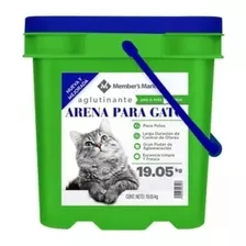 Arena Para Gato 19 Kg Member's Mark Formula Alta Calidad