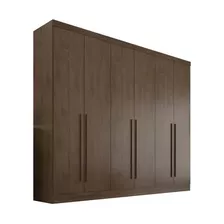 Guarda Roupa Casal 100% Mdf Ele Ela 6 Portas 6 Gavetas