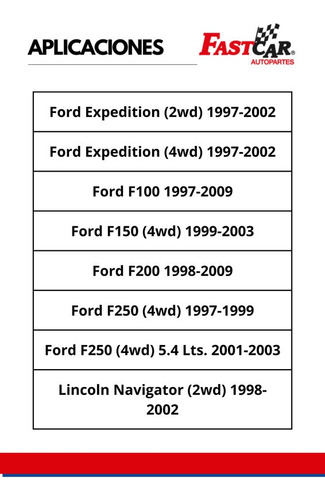 2 Amortiguadores Delanteros Ford F250 4wd 5.4l 2001 2003 Foto 4