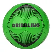 Pelota Futbol Campo N5 Drb Prime Cosida Dribbling Balon Bola Color Verde/negro