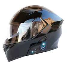 Casco Bluetooth Eléctrico Para Motocicleta, Casco Completo