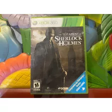 The Testament Of Sherlock Holmes Xbox 360 (silent,evil,war)