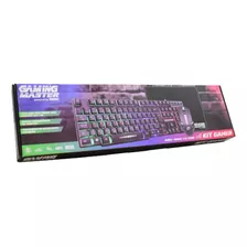 Kit Combo Teclado E Mouse Gamer Efeito Led Com Mouse Pad Nfe