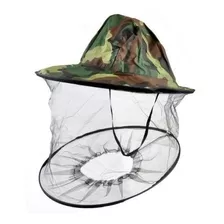 Chapéu Mosquiteiro De Pesca Camuflado Camping Mosquitos Top!