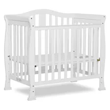 Dream On Me Addison Mini Cuna Convertible 4 En 1 En Blanco