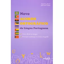 Novo Acordo Ortográfico Da Língua Portuguesa, De ( Geral ) Vieira, Jair Lot. Editora Edipro - Edições Profissionais Ltda, Capa Mole Em Português, 2008