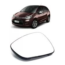 Espejo Vidrio Placa Citroen C3 2013 Al 2020 