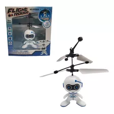 Mini Drone De Brinquedo Robô Voador Indução / Voa De Verdade