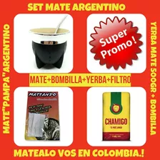 Super Oferta!mate Camionero+bombilla+yerba Mate 500gr+filtro