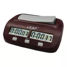 Reloj De Escritorio Digital Compacto Para Ajedrez Leap Pq9970s