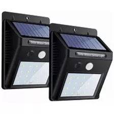 Lampara Led Con Sensor De Movimiento Solar.