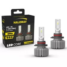 Par Lâmpada Automotiva Haloway Led Hb3/4hwc 12v 6500k