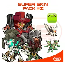 Super Skin Pack #2 - Compatible Con Brawlhalla