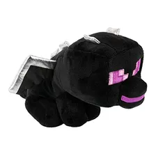 Peluche Negro, Dragón Sentado Minecraft 5.5 Pulgadas De Alto