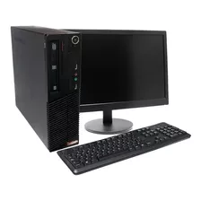 Pc Cpu Completa Dell Lenovo Core I3 8 Gb Ssd 240g Monitor 17