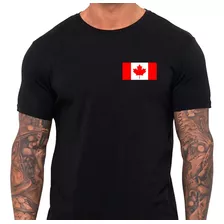Camiseta Camisa Bandeira Canadá País Canadense Cidadania N97