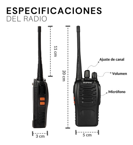 10 Radios Baofeng Bf-888 Kit Completo Con Manos Libres  Foto 6