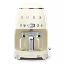 Cafetera Smeg Acero Inoxidable 220v 1050 W 10 Tazas Marfil