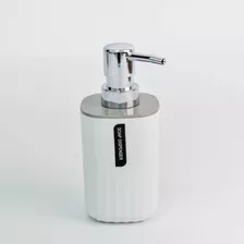 Dispenser Jabón Líquido. Plástico Blanco 