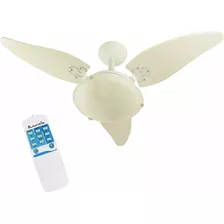 Ventilador Teto Épicos Luxo Branco Controle Remoto Autentic