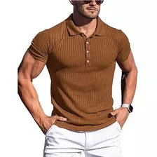 Playera Hombre Polo Casual Calidad Moda Elástico