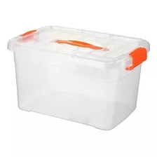 Caja De Plastico Chica Contenedor Multiusos Almacenamiento