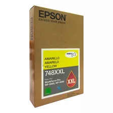 Cartucho Epson 748xxl Original Color Amarillo Wf 6090/6590