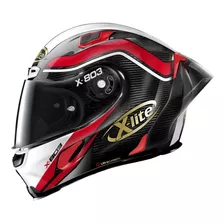 Capacete X-lite X-803 Rs 50th Aniversario Preto Vermelho