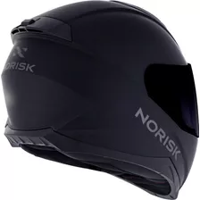 Capacete Norisk Ff802 Razor Diversos Gráficos Em Tamanho Do Capacete 62 Desenho Monocolor Matte Black