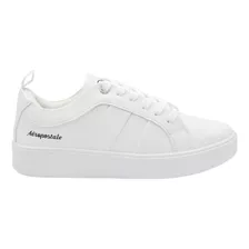 Tenis Blancos Liso Mujer Aeropostale Corsu 8822 Original