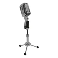 Microfono Profesional Retro Cast Usb Con Mini Trípode