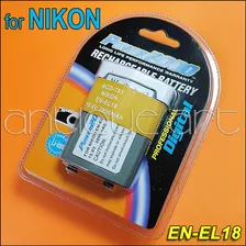 A64 Bateria En-el18 Para Nikon D4 D4s D5 D850 Grip 2800mah