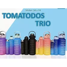 Tomatodos Trios Frases Motivadoras- Producto Tendencia