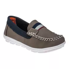 Mocassim Infantil Masculino Sapato Casual Menino Marinho