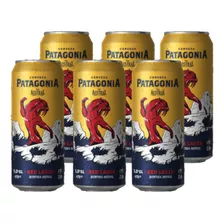 Pack 4 Cervezas Patagonia Austral Red Lager Lata 470cc