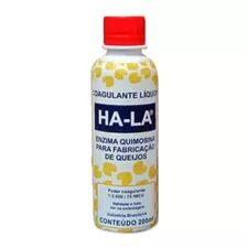 Coalho Líquido Ha-la 200ml - Coagulante P/ Produção Queij