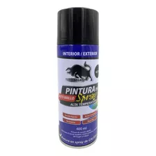 Pintura Spray Alta Temperatura 400ml Color Negro