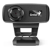 Cámara Web Genius Facecam 1000x Hd Negro Microfono Usb 720p
