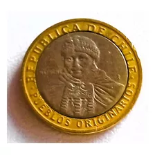 Moneda Con Falla En Borde De 100 Pesos Del Año 2006 (chiif)