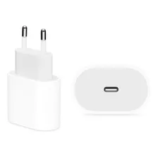 Cargador Apple 20w Tipo C iPhone 15 + Cable Usb C-c Original