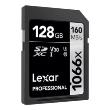 Lexar Professional 1066x 128gb Sdxc Uhs-i Tarjeta Sd 160mb/s