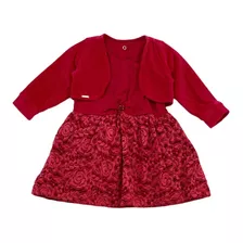 Kit Luxo Vestido Paraiso Menina + Bolero